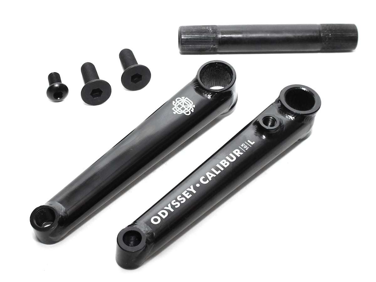 Sunday Bikes Saker BMX-Kurbel + Mid BB – Schwarz, 175 Mm – Für Robustes Fahrrad-Tuning