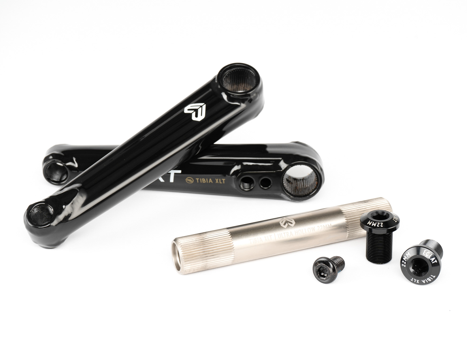 eclat tibia BMXクランク 22mm MIDBB 付き