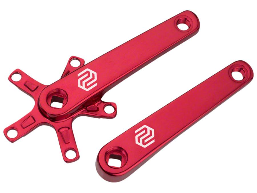 Red bmx cranks hot sale