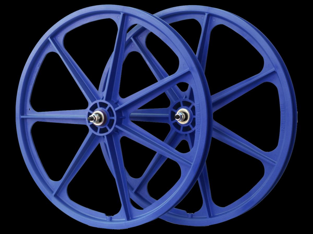 Skyway Tuff II S B 7 Spoke Wheelset 24 inch Pair BMX Wheels
