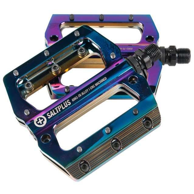Salt Plus Echo Alloy Cnc Pedal (Oil Slick) BMX Pedals New Zealand