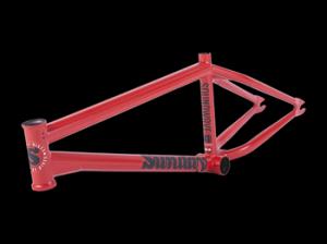 Sunday Soundwave v3 Frame (Matte Fire Engine Red)