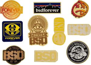 BSD 2020 BSD Mixed Sticker Pack - BMX Sticker Sets - New Zealand