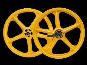 Skyway BMX 24\" Tuff Wheels YELLOW 2点セット Skyway Tuff II BMX Wheels 24