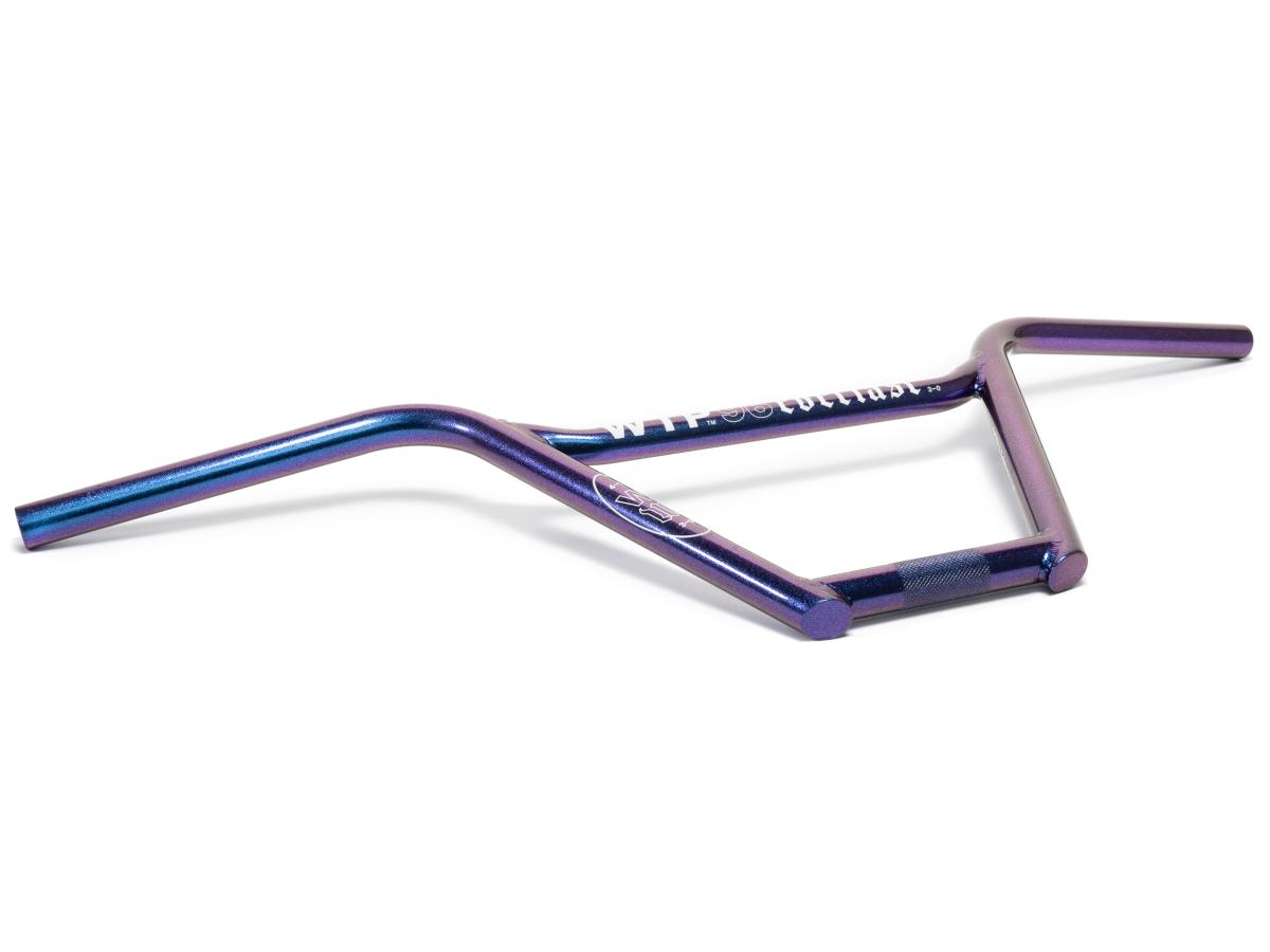 Purple bmx handlebars top
