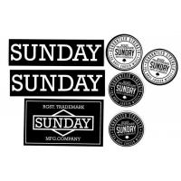 Sunday Bikes - 2018 Sticker Pack (7pc)