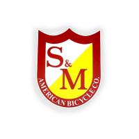 S & M - Big Shield Sticker